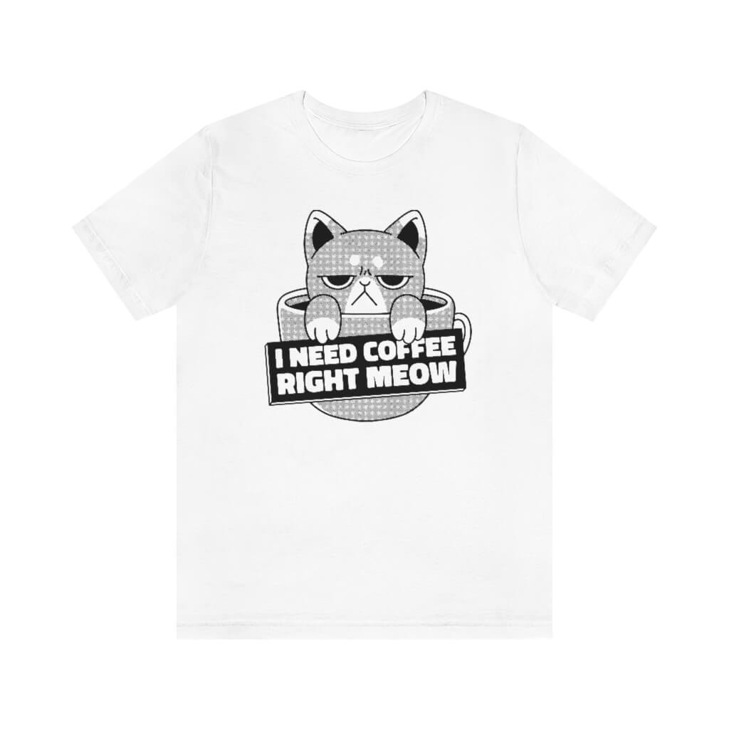 Meow Angry Cat Men's T-Shirt