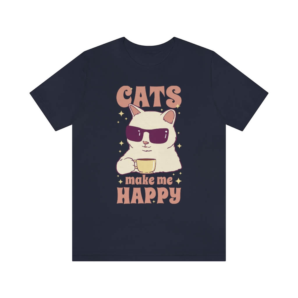 To make me happy: Coffee T-Shirt